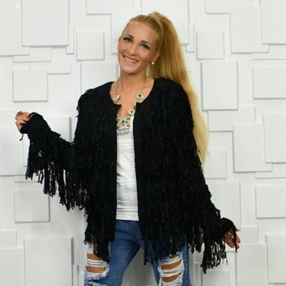 LEXI Fringe Cardigan - Picture 4 of 6
